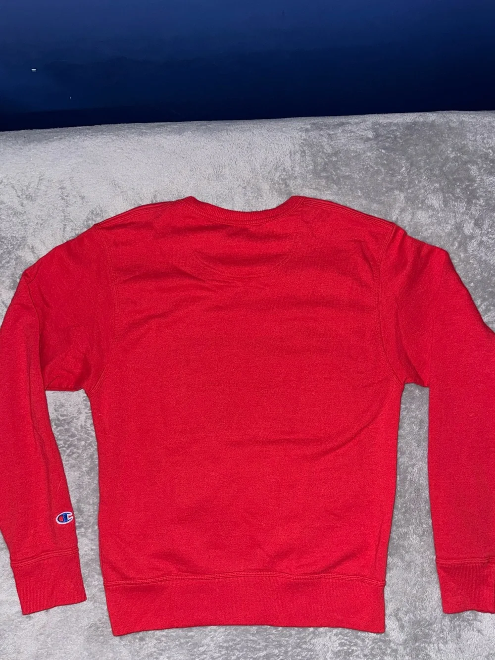 Mens Champion Crewneck Sweatshirts Bundle Gray & Red